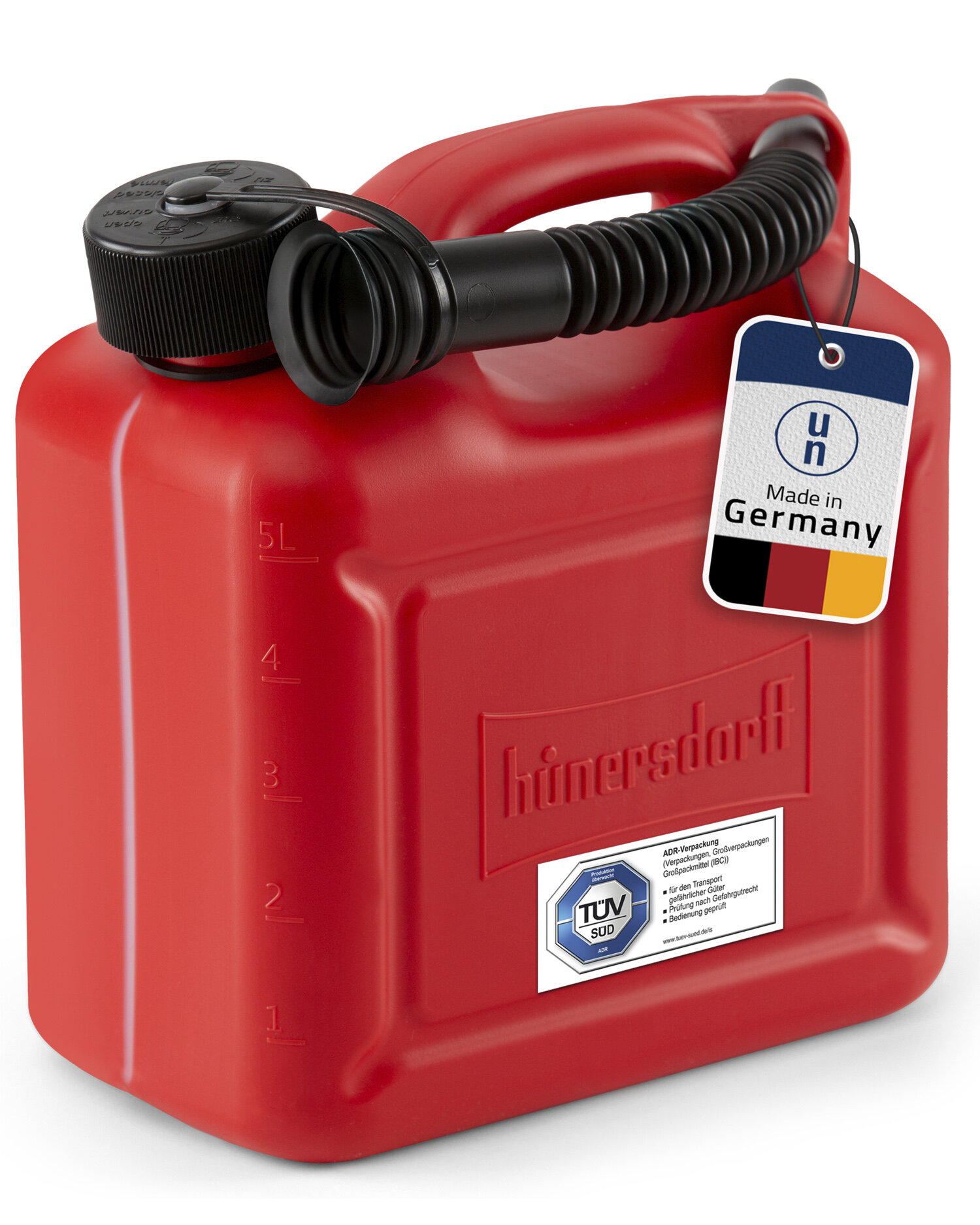 サ*ラ様 Kraftstoff 4368 ドイツ燃料缶 5Liter Hünersdorff